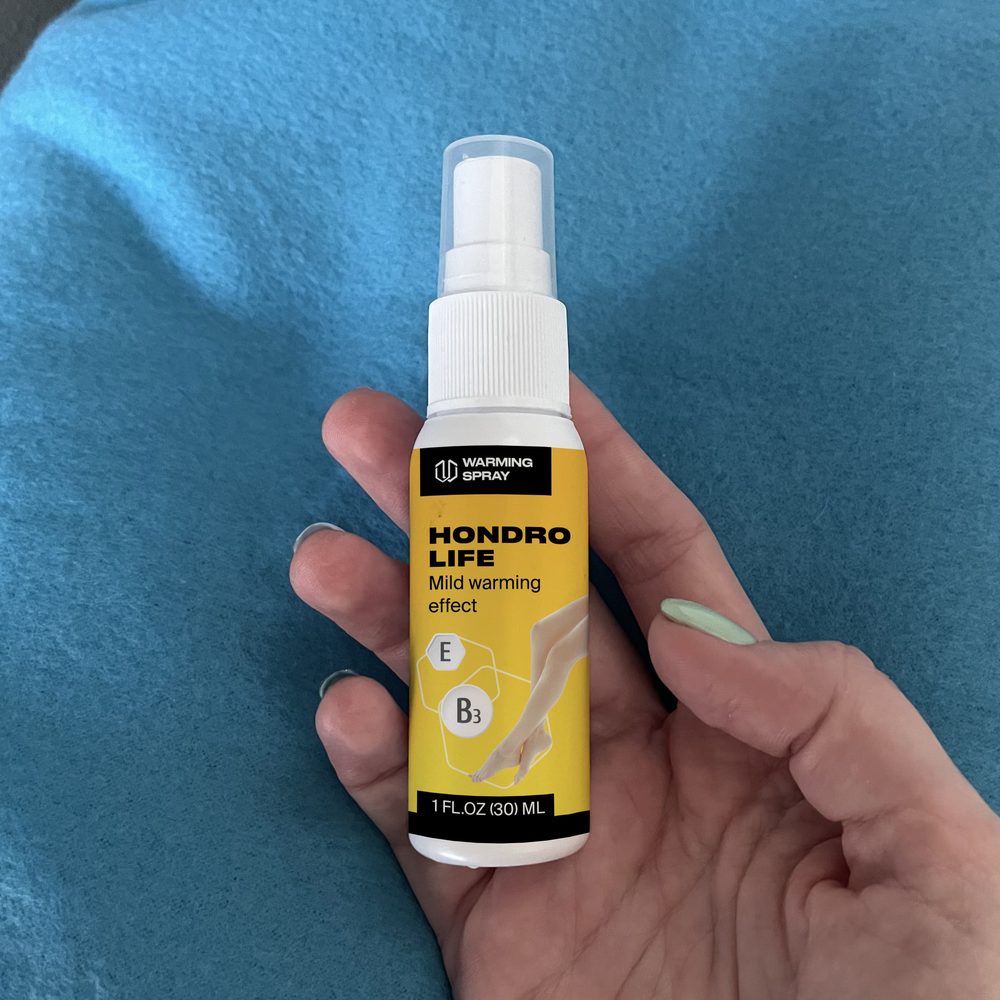 Hondrolife, rozgrzewający spray 30 ml