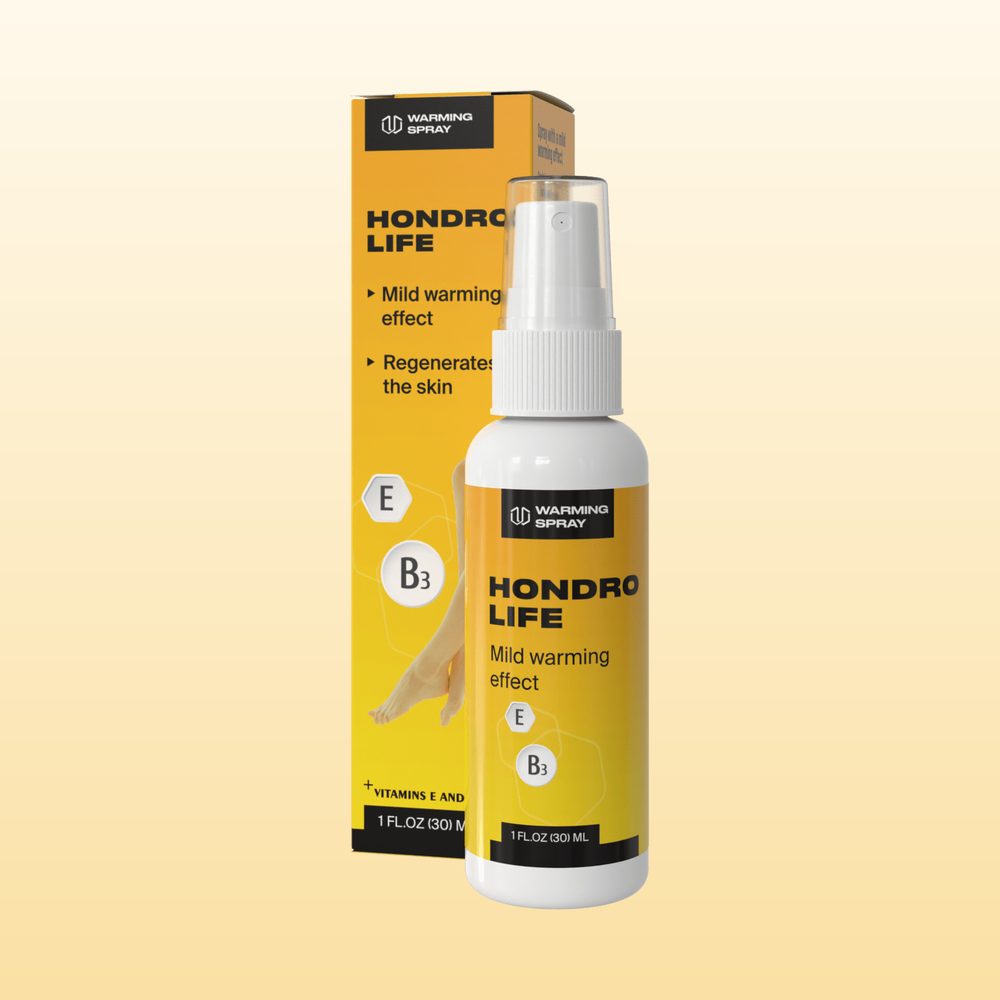 Hondrolife, spray de efeito quente de 30 ml