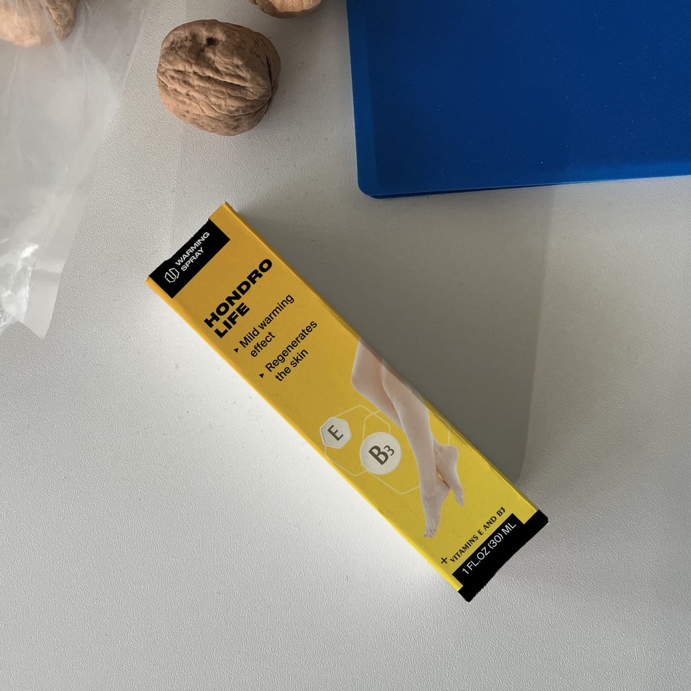 Hondrolife, spray de efecto calor de 30 ml